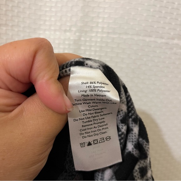 Eddie Bauer Fleece Lined Joggers Outdoor Winter Trail Drawstring Black Size 6 - Picture 12 of 14